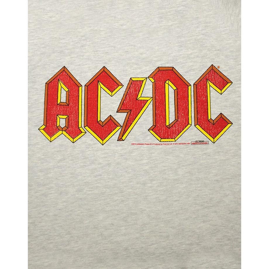 Amplified ACDC Logo Slim Fit Felpa  