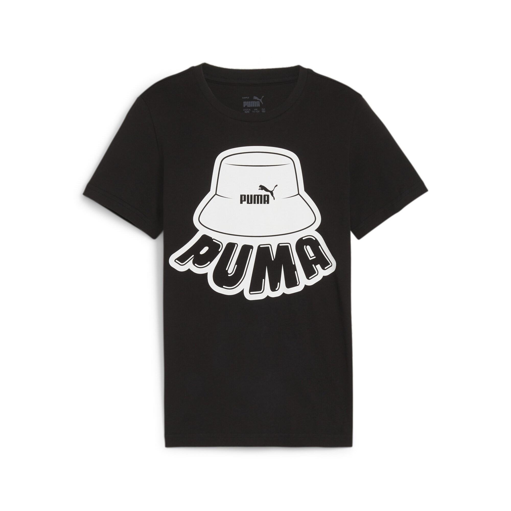 PUMA  t-shirt mit aufdruck kind 90's ess+ 