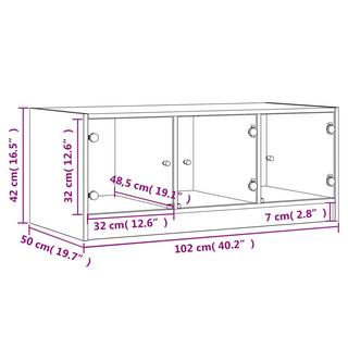 VidaXL Couchtisch holzwerkstoff  