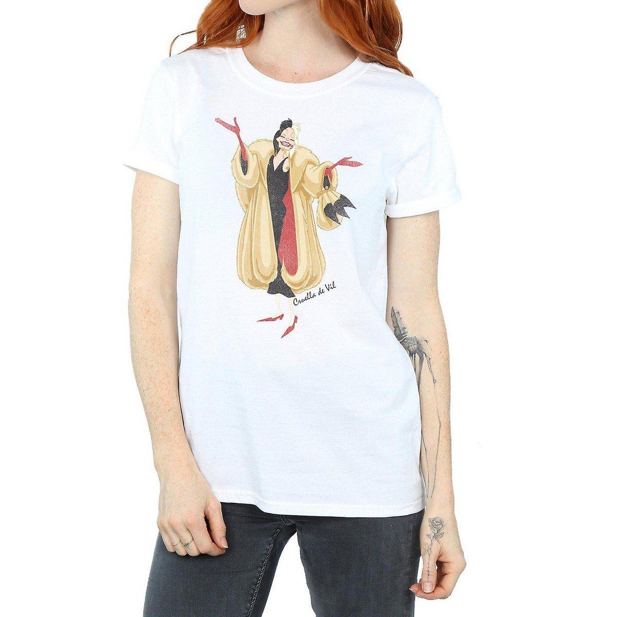 101 Dalmatians T-Shirt Imprimé Graphique Cruella de Vil  
