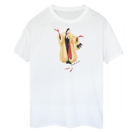 101 Dalmatians T-Shirt Imprimé Graphique Cruella de Vil  