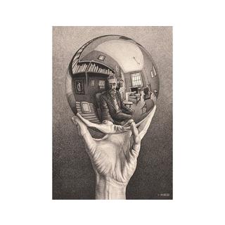 Clementoni  Puzzle Escher Hand with Reflecting Sphere (1000Teile) 