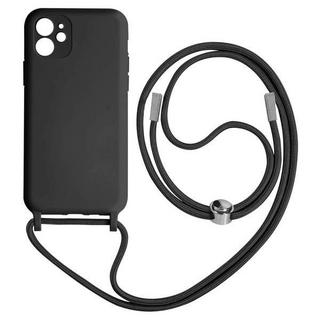 Avizar  Coque cordon iPhone 11 Noir 