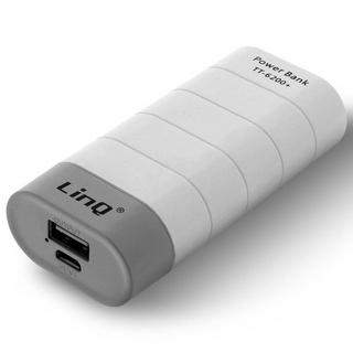 Avizar  6000mAh LinQ Powerbank Grau/ Weiß 