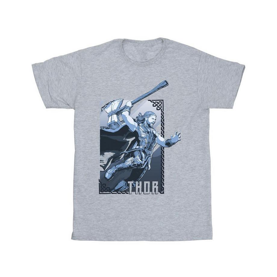Love And Thunder Maglietta Thor Attacco