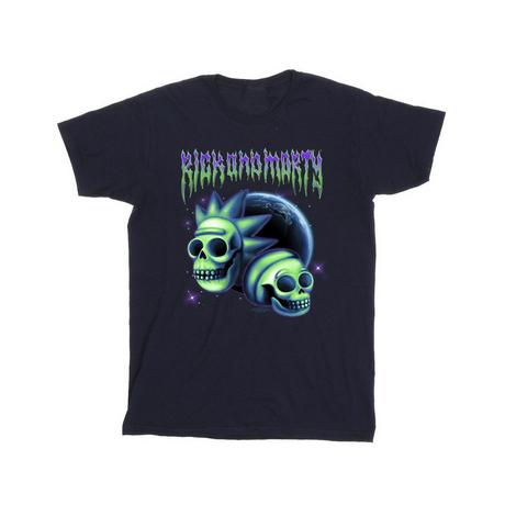 Rick And Morty Rick and Morty Skulls Grafikdruck T-Shirt  