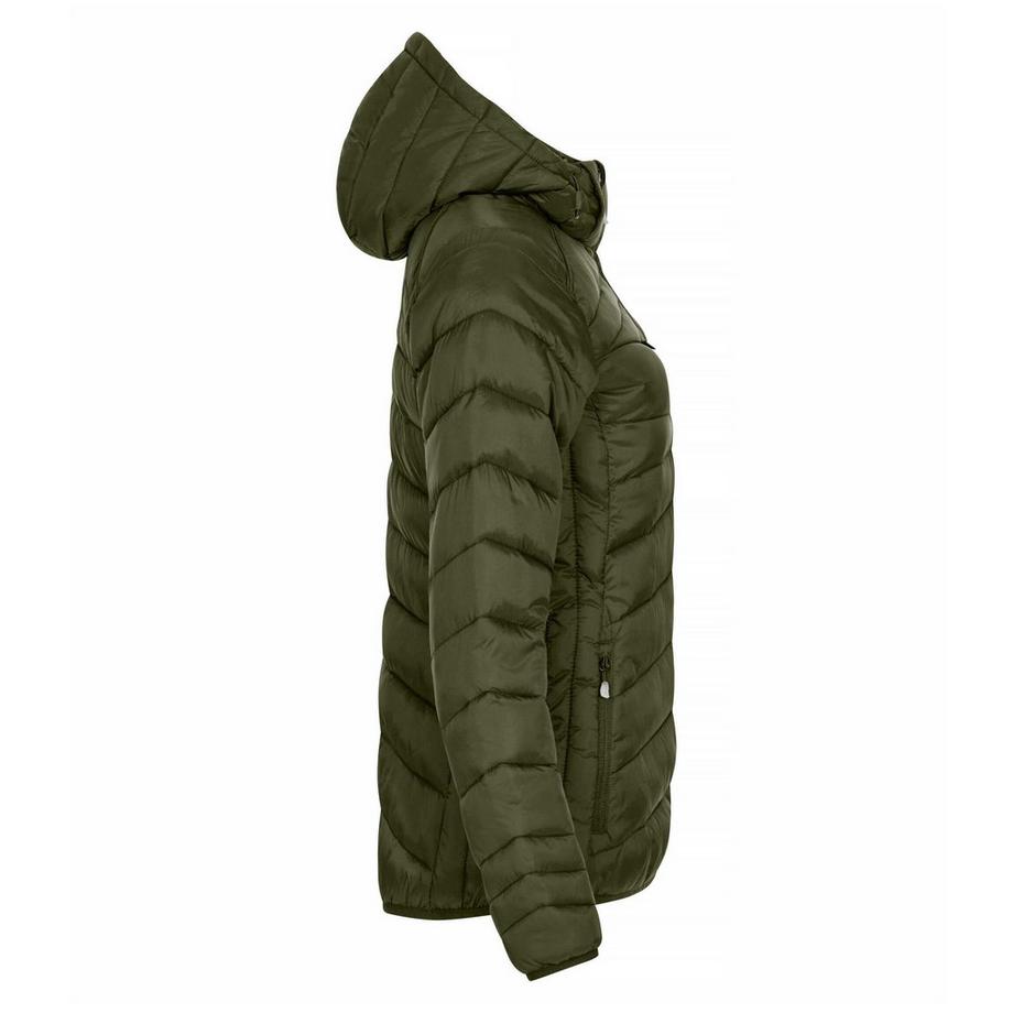Clique Idaho Gesteppte Jacke mit Kapuze  