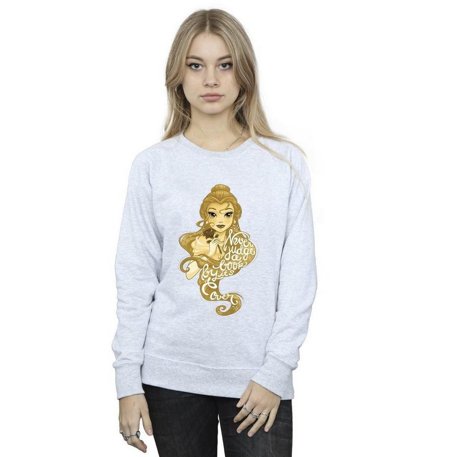 Disney Beauty And The Beast Never Judge Sweatshirt  