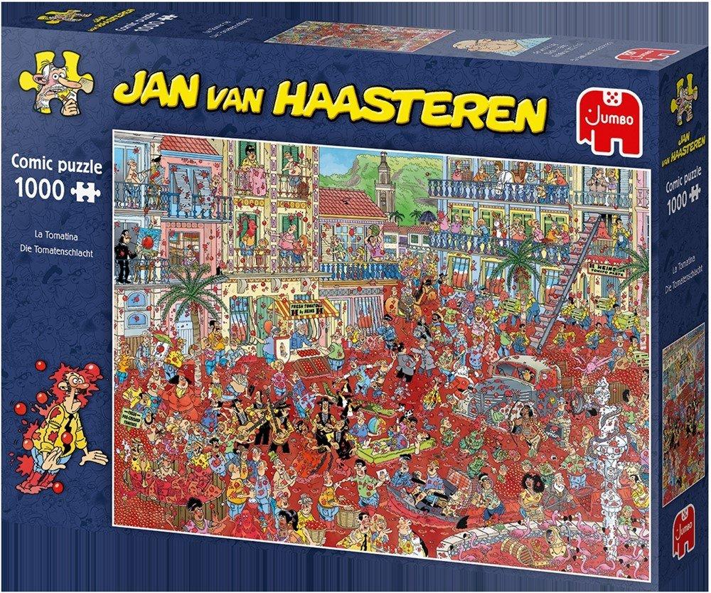 JUMBO  Jumbo Puzzle Jan van Haasteren La Tomatina 1000 Teile 