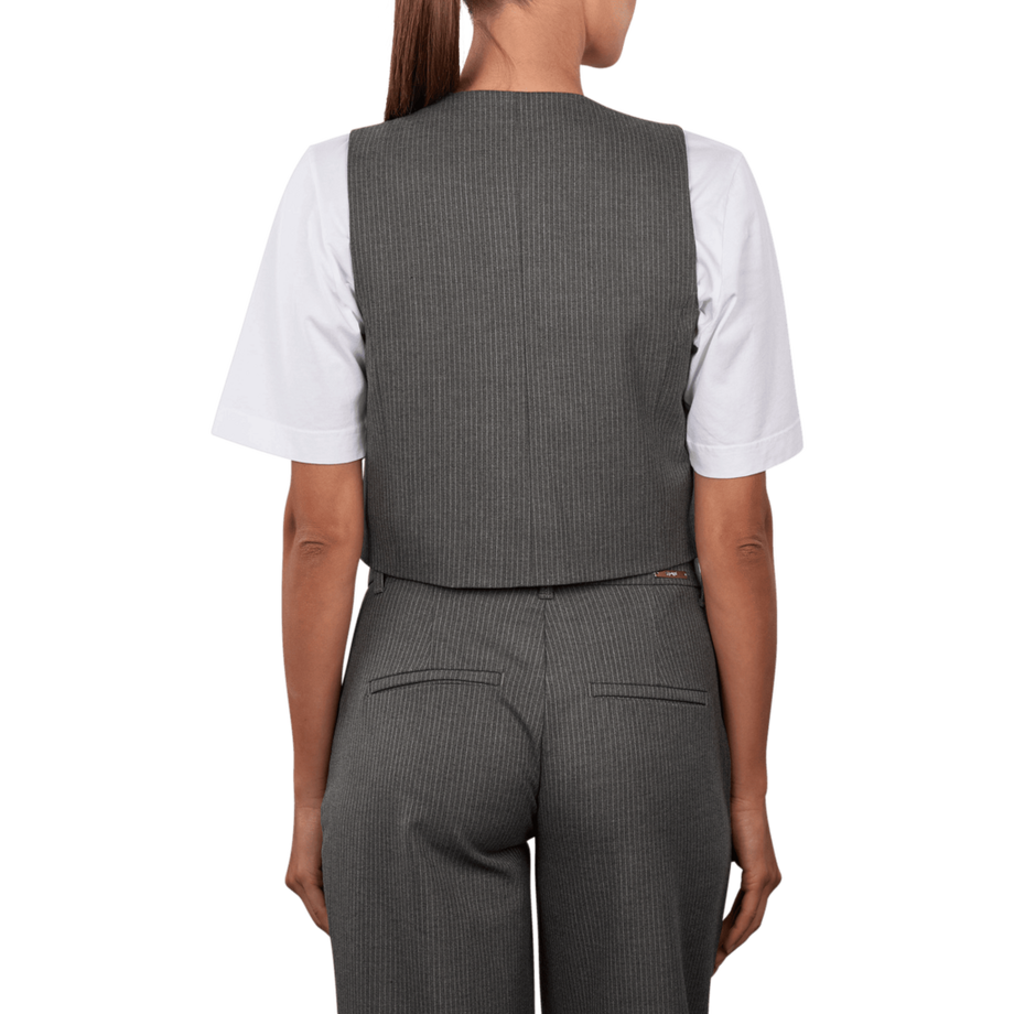 ANGELS Woollook Pinstripe Weste  