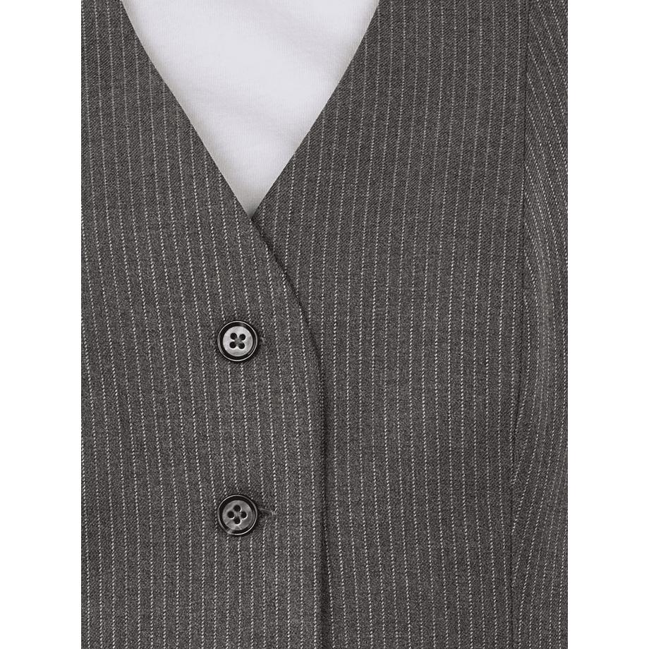 ANGELS Woollook Pinstripe Weste  