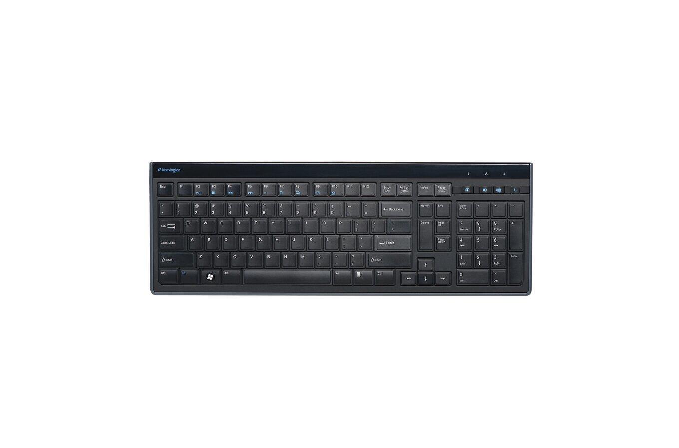 Kensington  Advance Fit tastiera USB AZERTY Francese Nero 