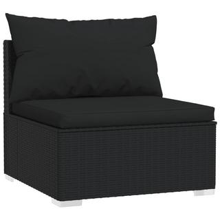 VidaXL set lounge giardino Polirattan  