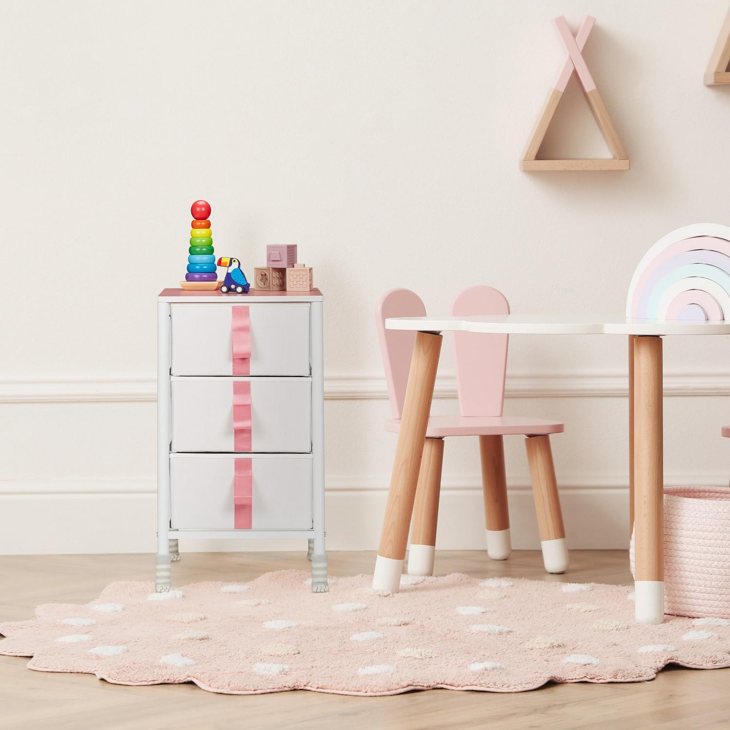 B2X Commode pour enfants 3 tiroirs  