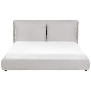 Beliani Letto en Tessuto Scandinavo BAJONNA  