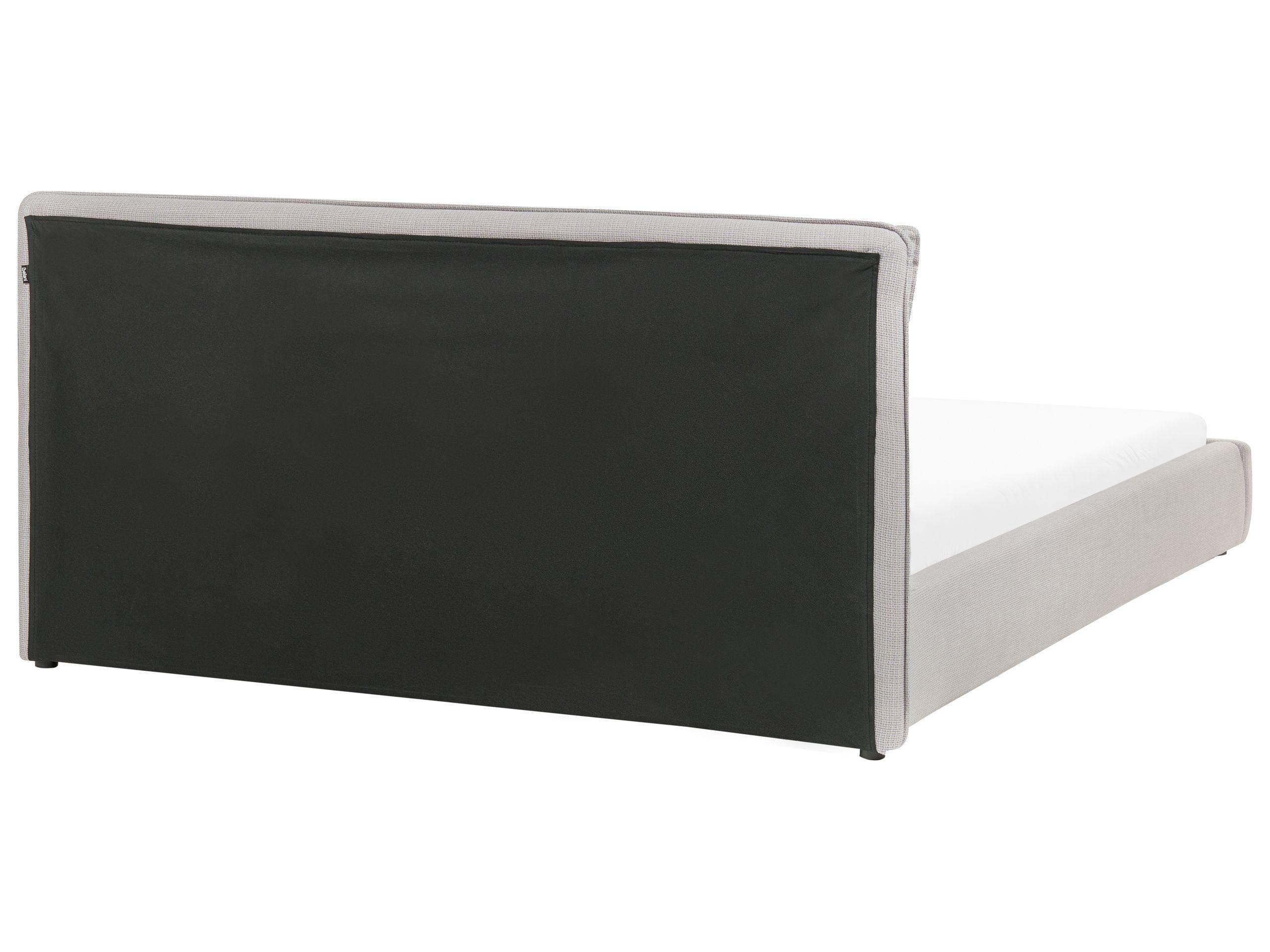 Beliani Letto en Tessuto Scandinavo BAJONNA  