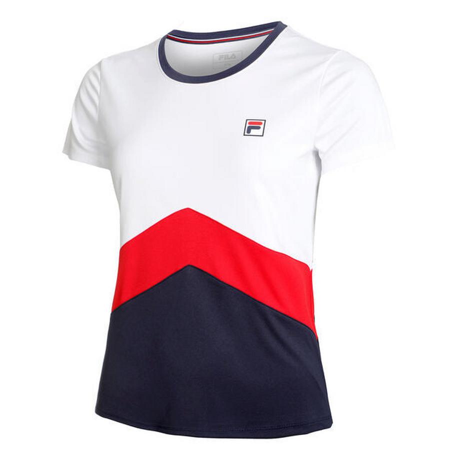 T-SHIRT AURELIA WHITE/RED GIRL