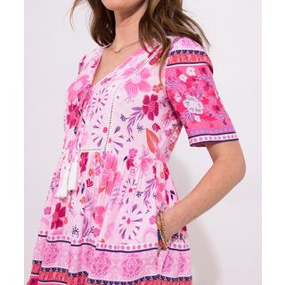 Joe Browns Tunica Floreale Maniche Corte  