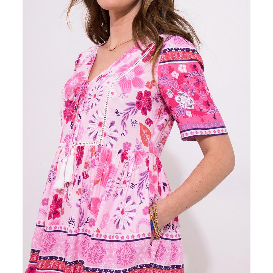 Joe Browns Tunique Florale Manches Courtes  