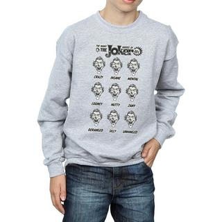 DC COMICS  The Many Moods Of The Joker Sweatshirt 