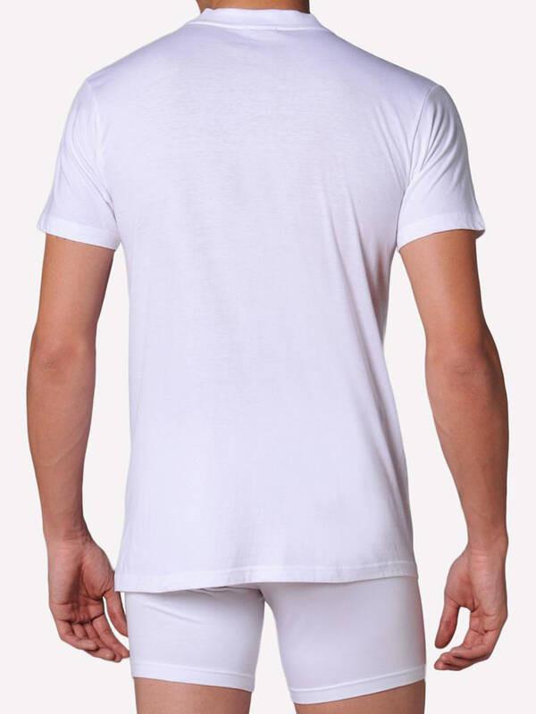 HOM Harro Rippkragen T-Shirt  