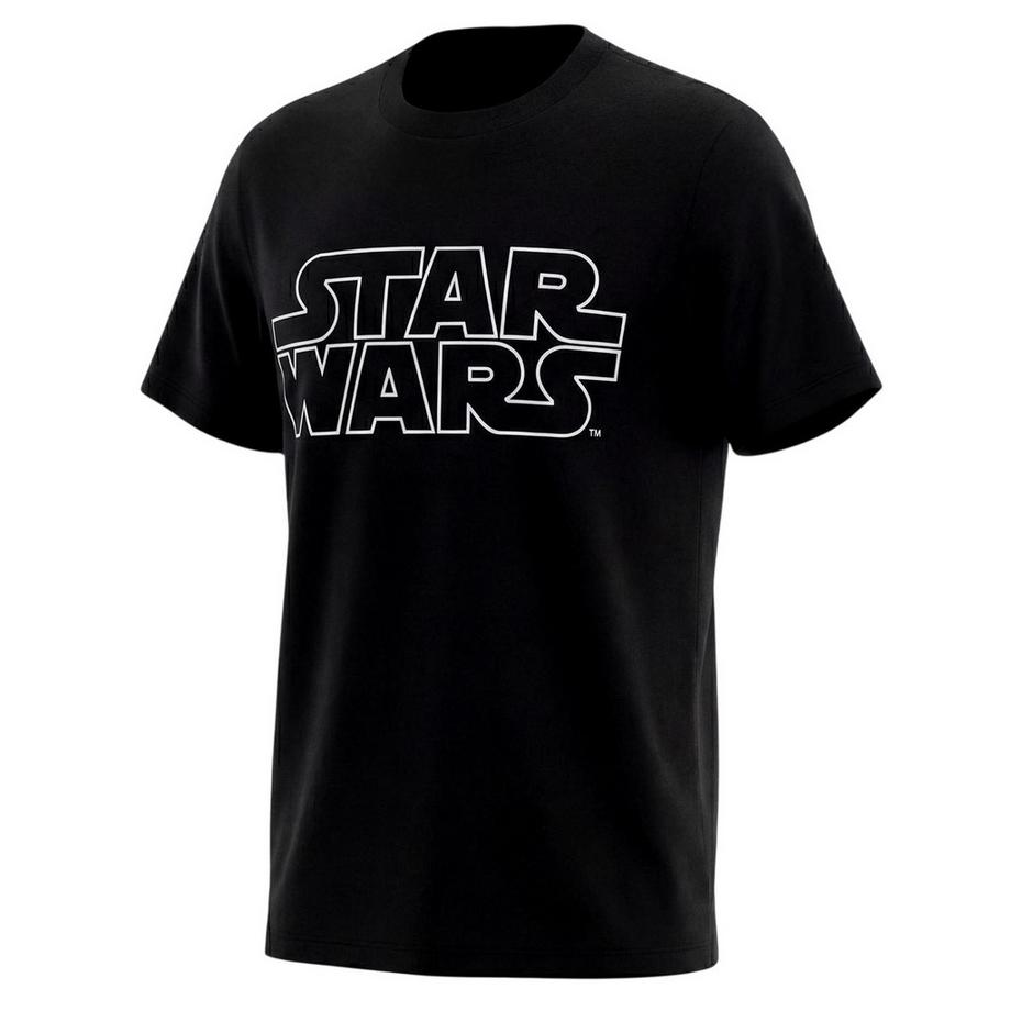 STAR WARS Maglietta Maniche Corte Logo  