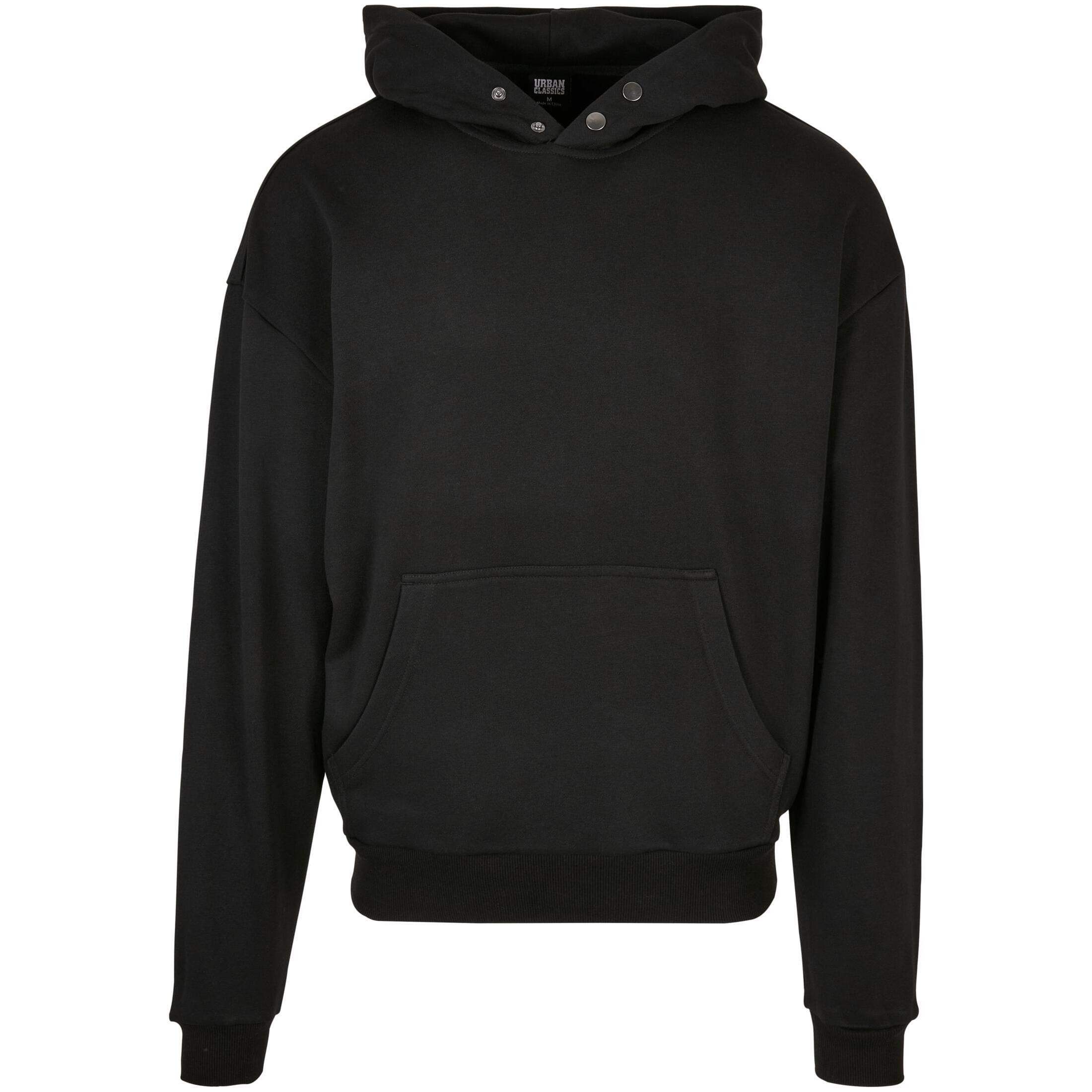 URBAN CLASSICS  kapuzenpullover snap gt 