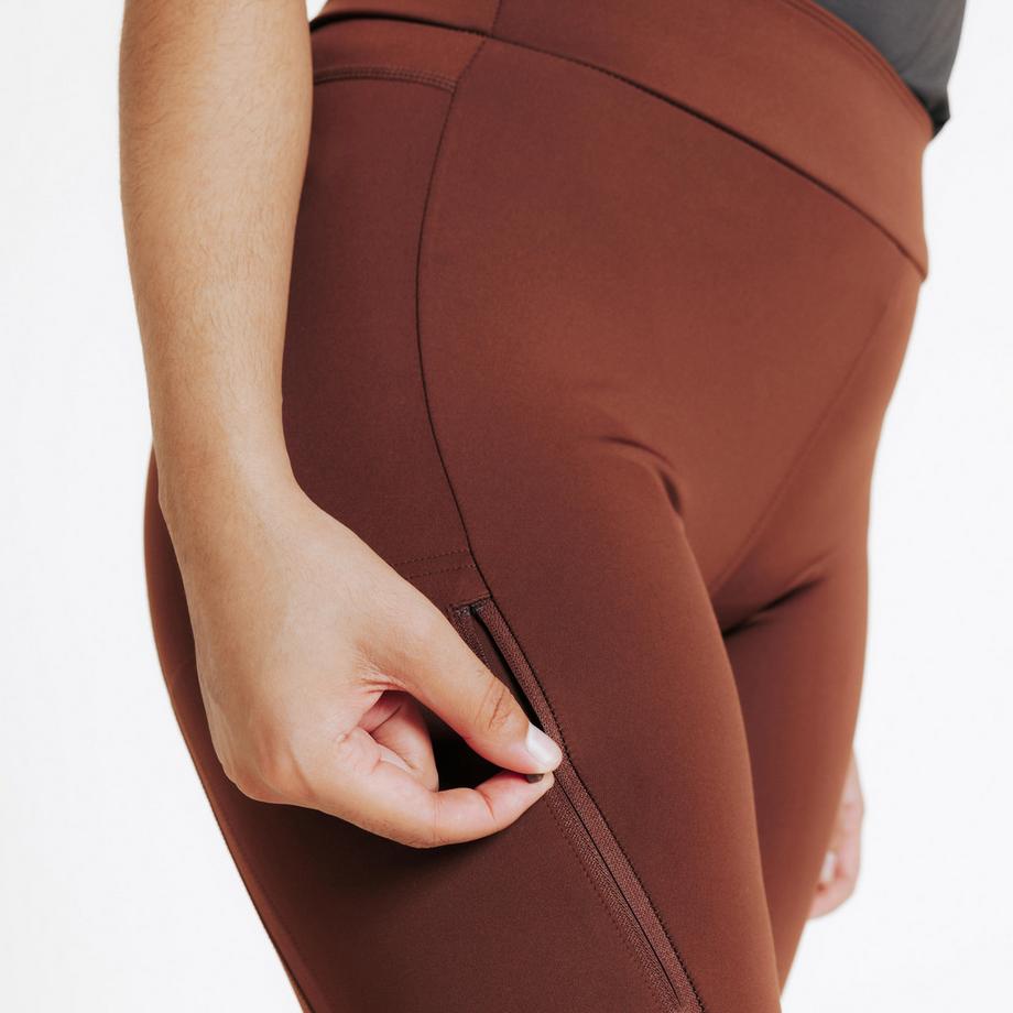 FOUGANZA  Leggings equitazione donna full grip 