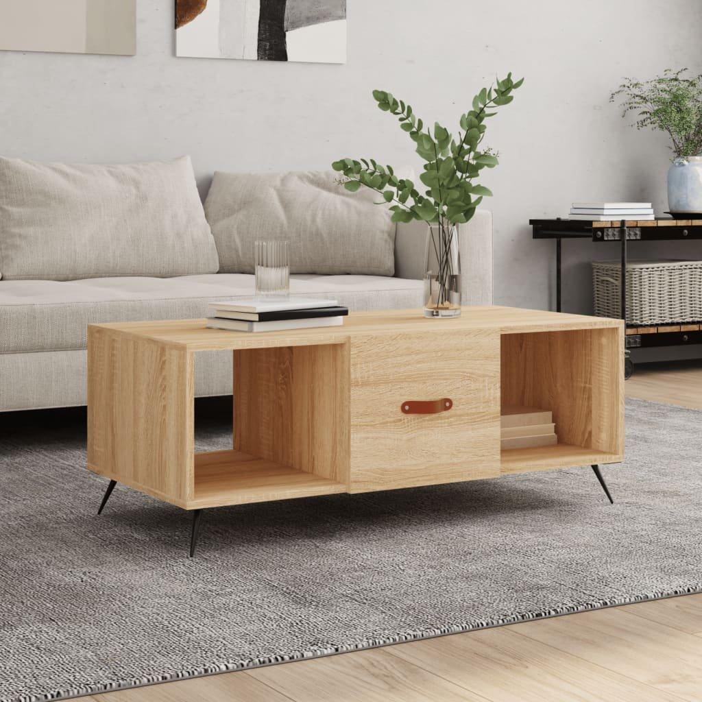 VidaXL Table basse bois d'ingénierie  