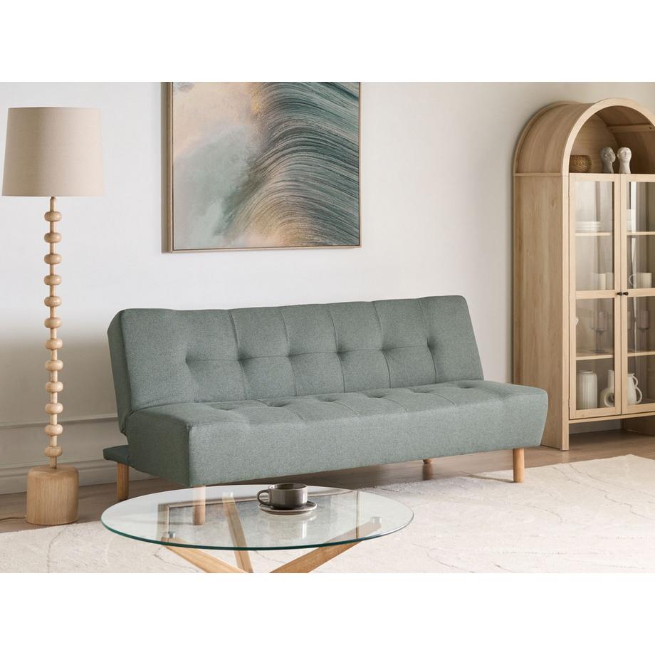 Beliani Schlafsofa aus Stoff  ALSTEN  