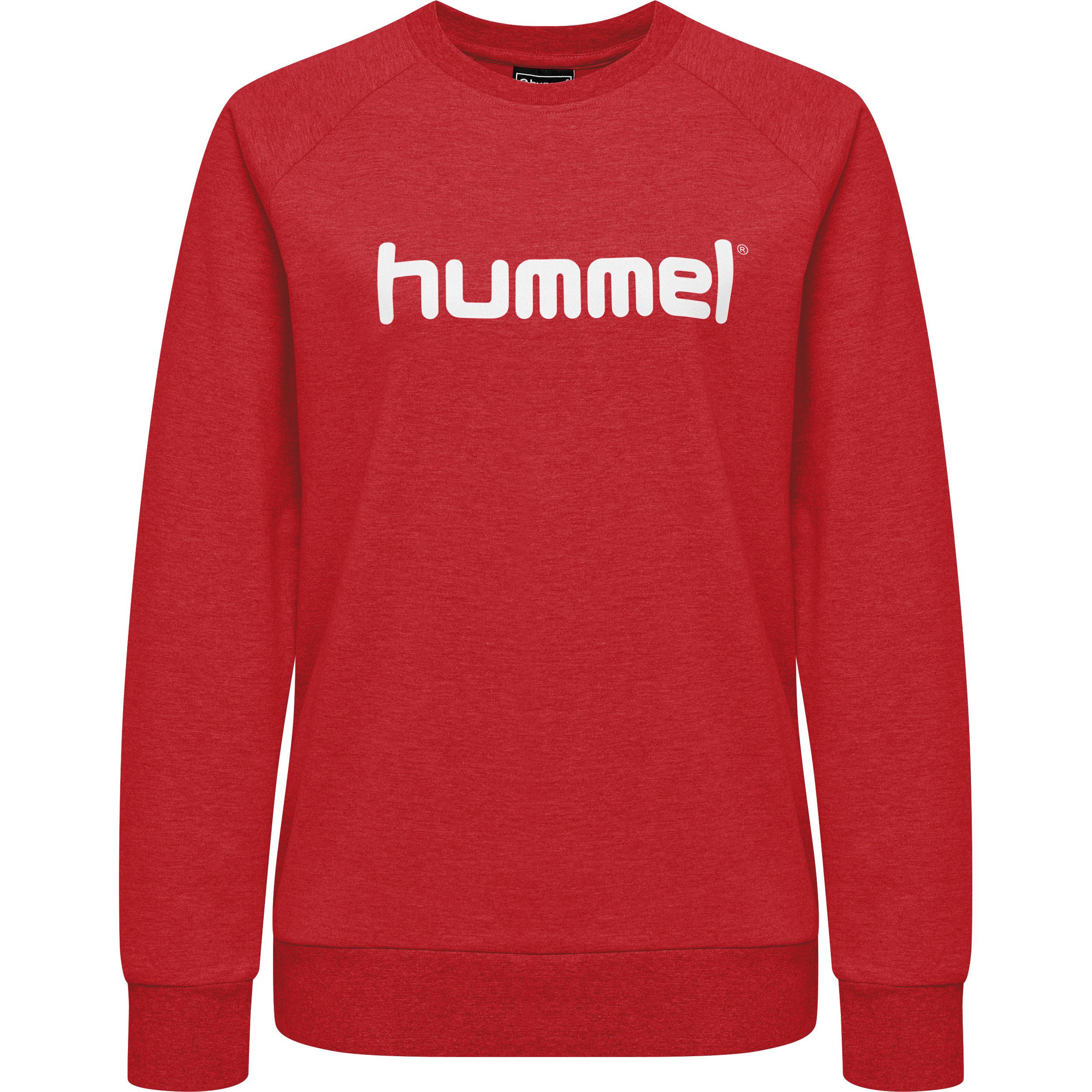 Hummel  felpa da cotton logo 