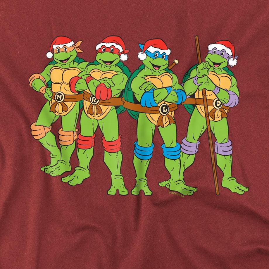 TEENAGE MUTANT NINJA TURTLE In The Christmas Spirit Maglietta  