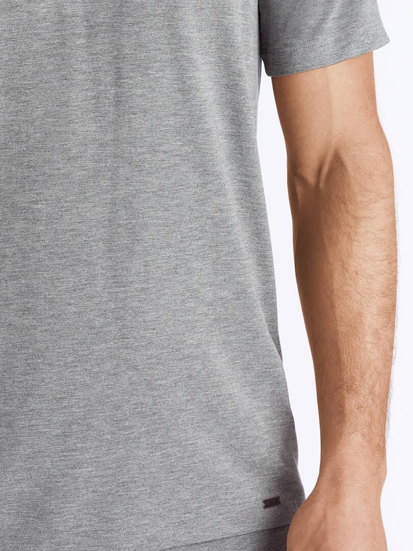 HANRO Casuals Kurzarm V-Shirt  