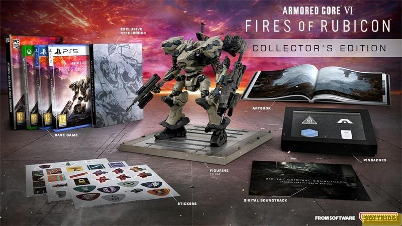 BANDAI NAMCO  Armored Core 6: Fires of Rubicon - Collector's Edition (Code in a Box) 