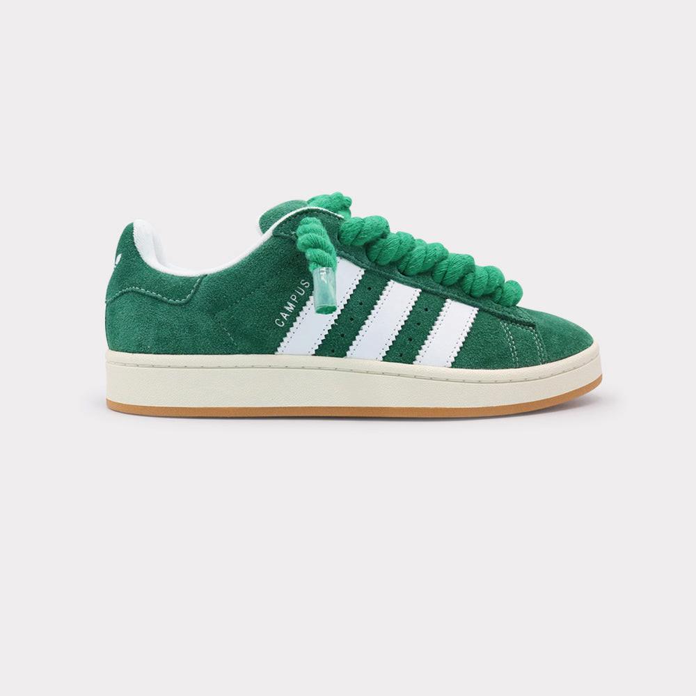 adidas  Campus 00s Dark Green White - Rope Lace Green 