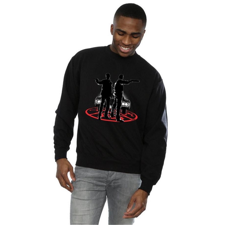 Supernatural Dean et Sam Silhouette Sweatshirt  
