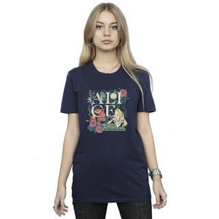 Disney  Tshirt ALICE IN WONDERLAND LEAFY GARDEN 