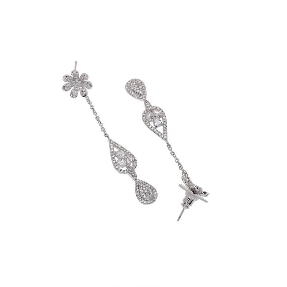 AVANT-GARDE PARIS  Boucles d'oreilles goutte florales chic 