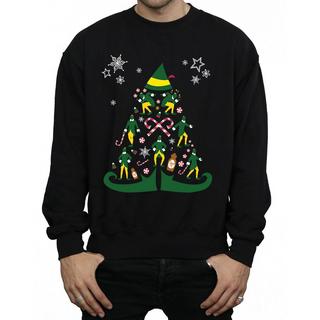 Elf Weihnachtsbaum Sweatshirt  