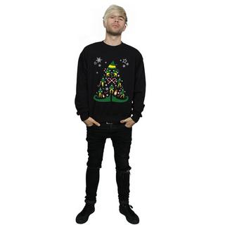 Elf Weihnachtsbaum Sweatshirt  