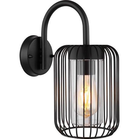 mutoni  Luminaire extérieur Nina inox noir mat 1xE27 