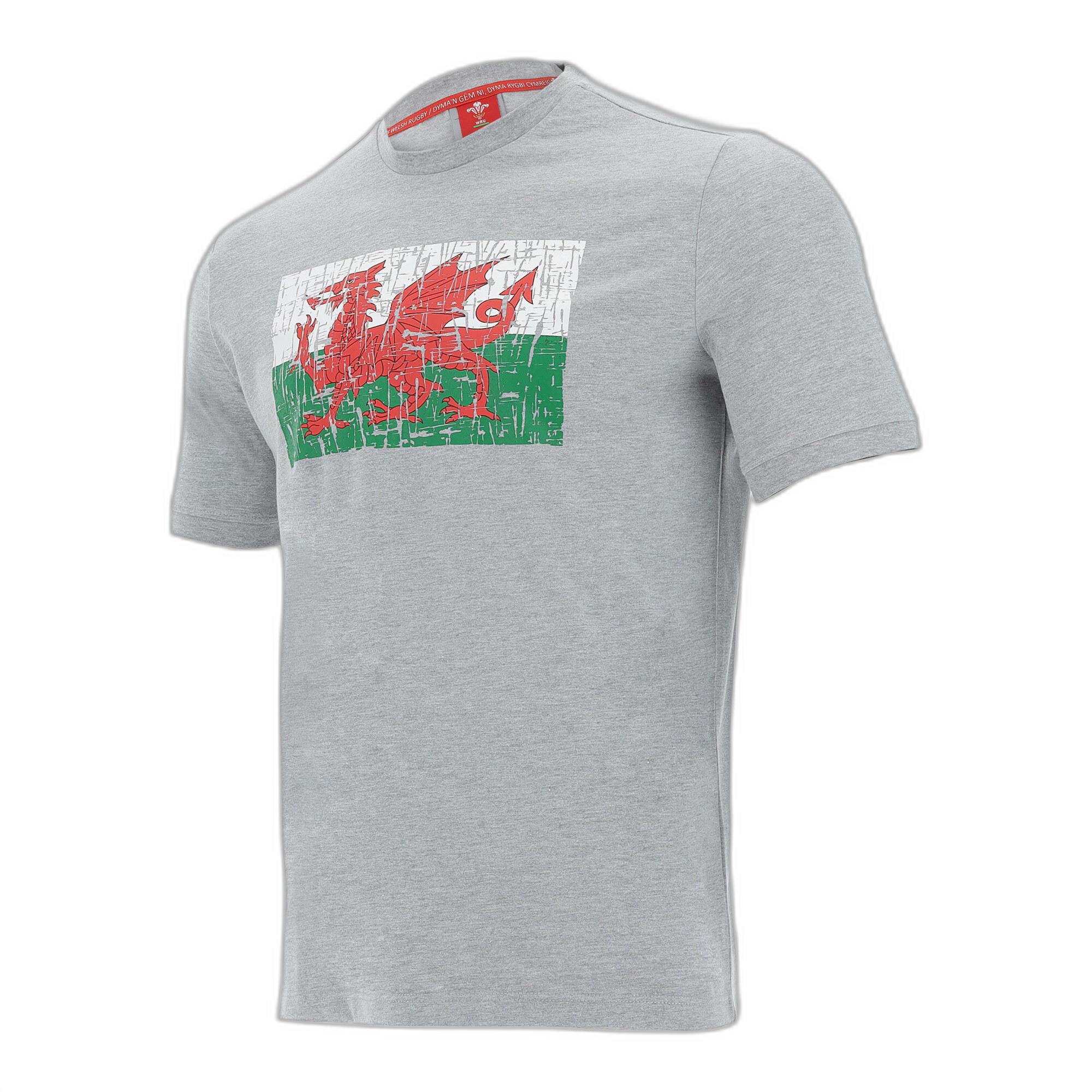 macron Galles Rugby XV 202021 T-shirt Cotone  
