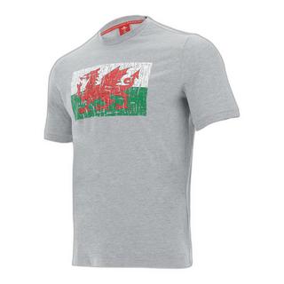macron Galles Rugby XV 202021 T-shirt Cotone  