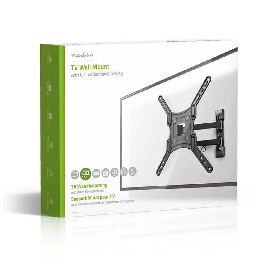 Nedis  TV-Wandhalterung – voll einstellbar 23–55 Zoll 30 kg TVWM1530BK 
