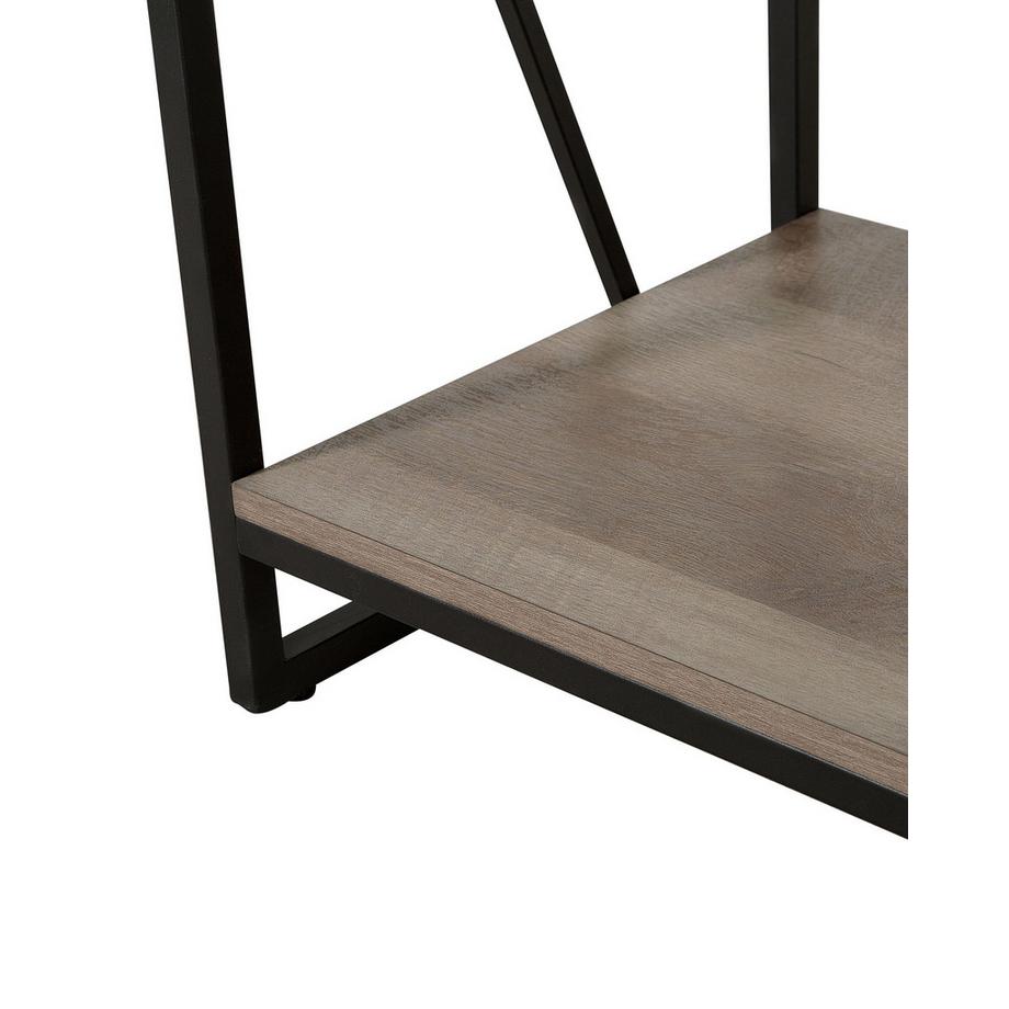 Beliani Bibliothèque 4 étagères en Panneau de particules Industriel FORRES  