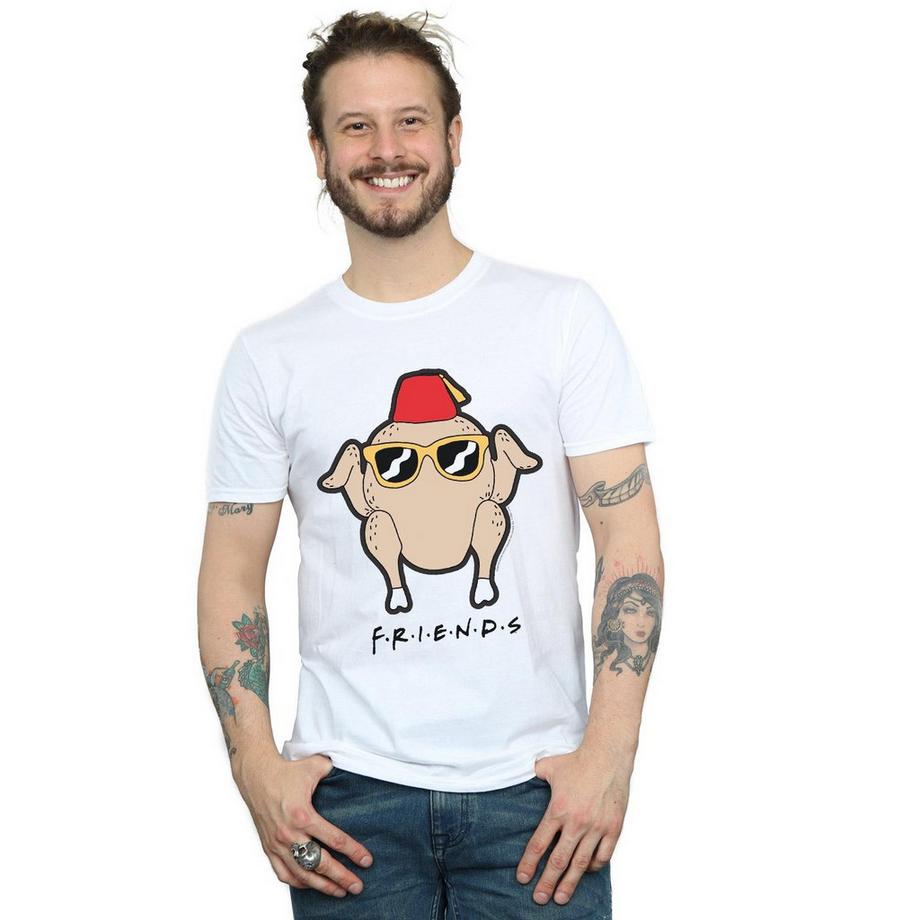 Friends T-shirt Dinde avec Fès et Lunettes de Soleil  