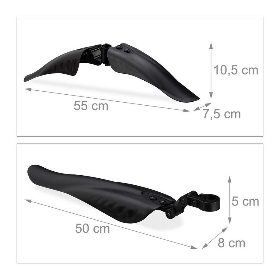 B2X  Kotflügelsatz vorne und hinten 