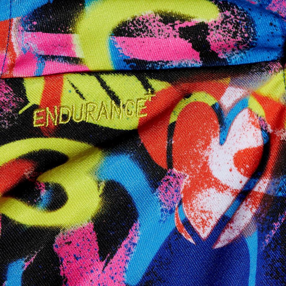 speedo  badeanzug, mädchen digital allover powerback 