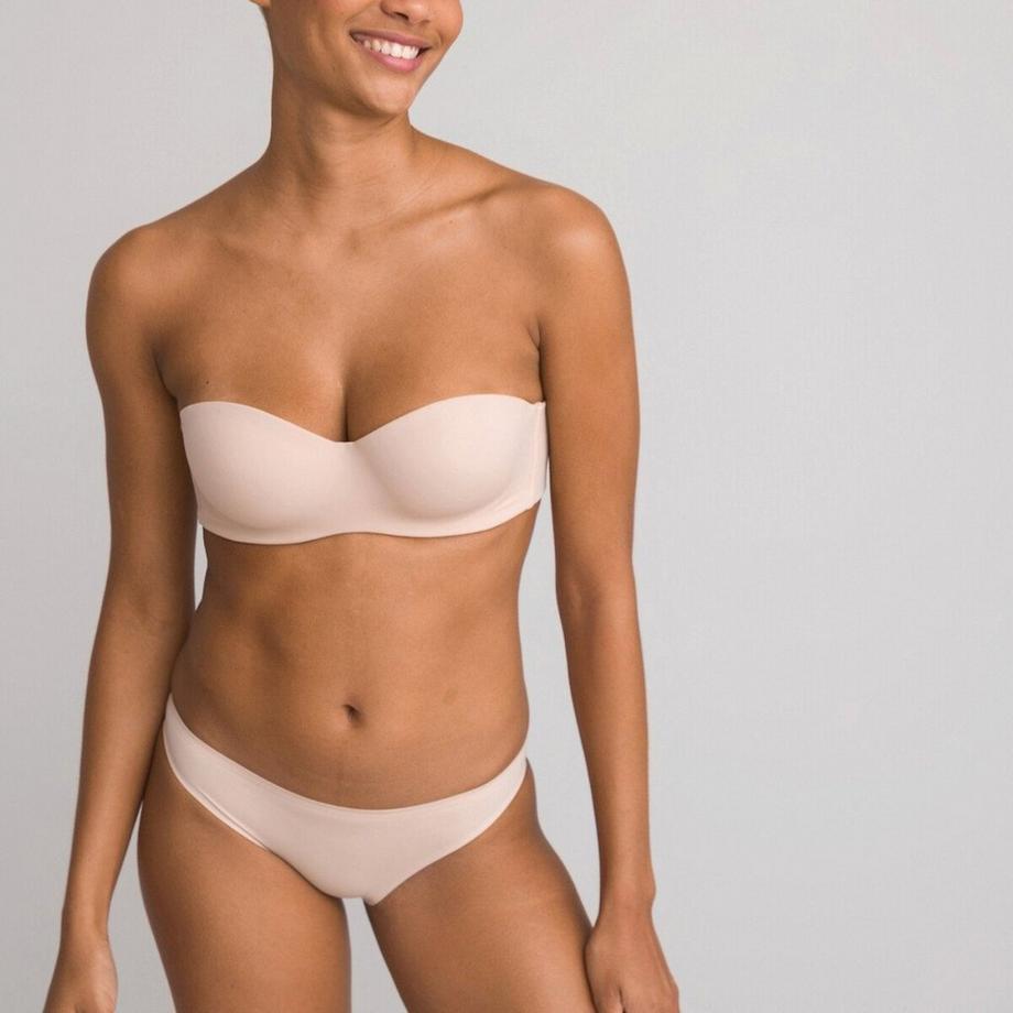 La Redoute Collections Reggiseno a fascia in microfibra  