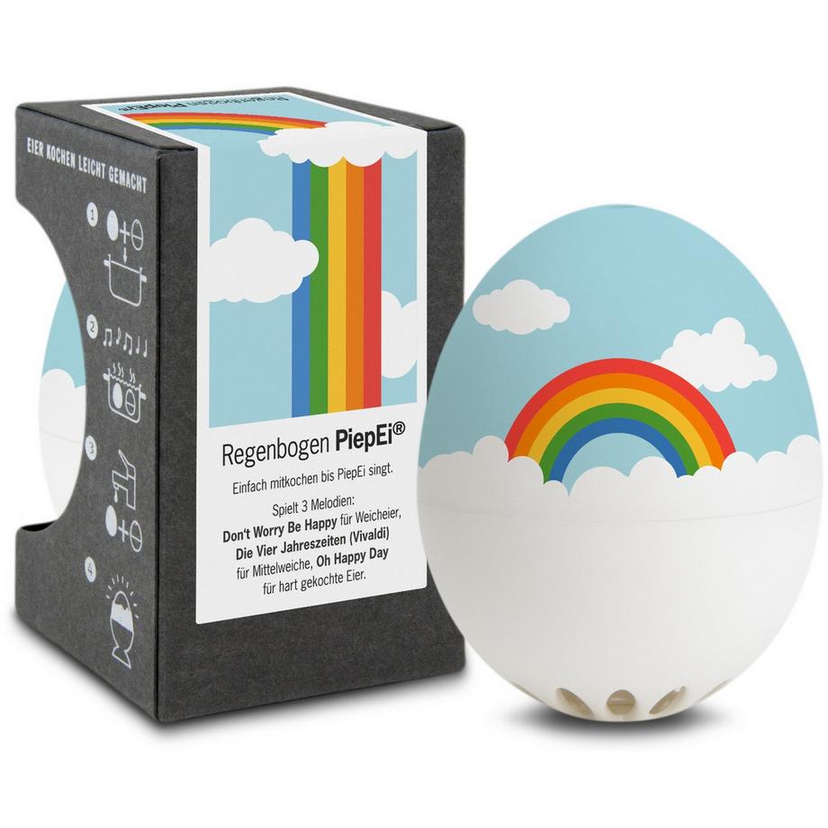 PiepEi  Singende Eieruhr Regenbogen 